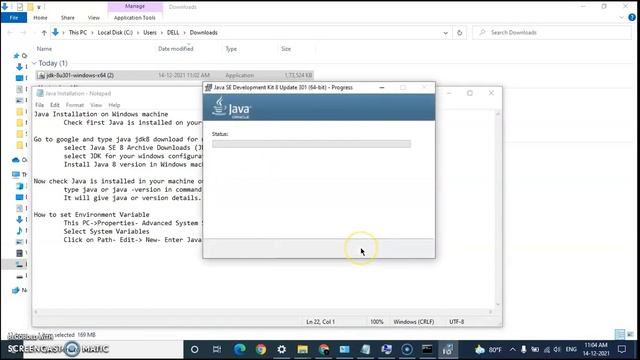 How to Install Java on Windows10 | Install Java JDK 8 on Windows 10|Java installation on windows 1 смотреть онлайн