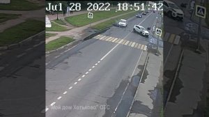⛔️ Автомобилист не уступил дорогу мотоциклисту и снес его