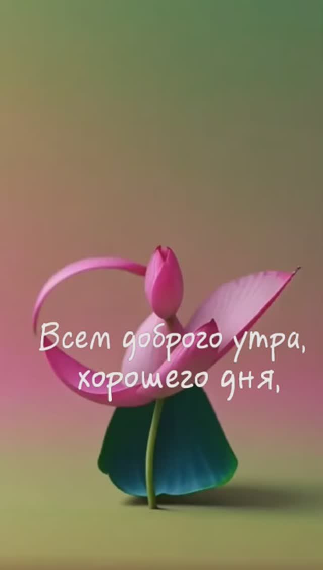 Доброе утро