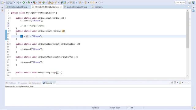 StringBuffer & StringBuilder | Java Interview Questions смотреть онлайн