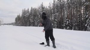 МОТОБУКСИРОВЩИК УРАГАН ВОЛК 15 л.с. Толкач, глубокий снег, склизовая подвеска