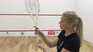Сквош: как правильно держать ракетку