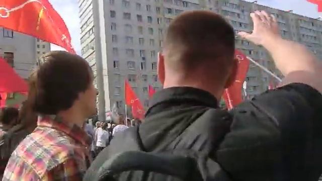 Питерцы на Марше миллионов. 6 мая 2012 смотреть онлайн
