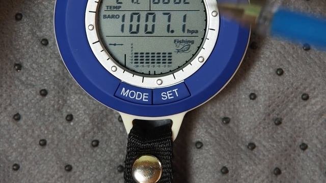 Рыболовные товары с Aliexpress  Обзор карманного барометра  из Китая