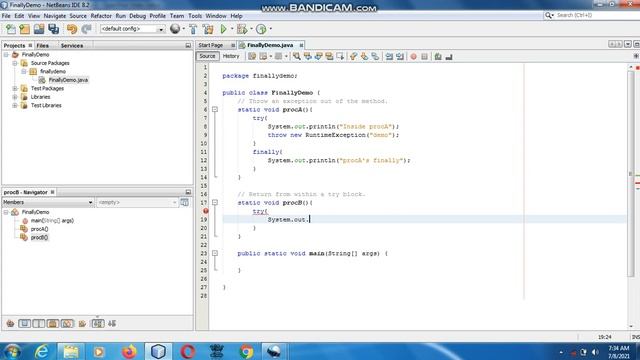 Java the complete Reference Ninth Edition (Chapter 10) Example (11) Finally смотреть онлайн