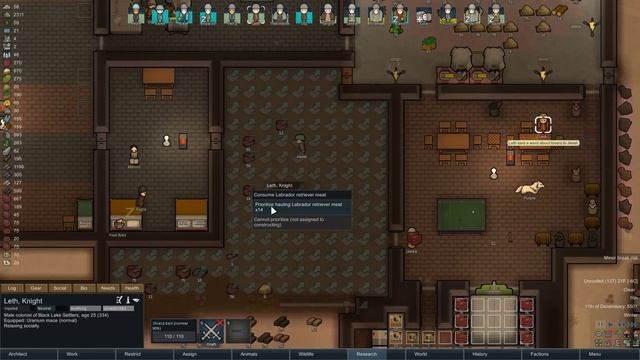 RimWorld / EP 26 - New Priorities / U-Pick U-Vote - Black Lake Settlers смотреть онлайн