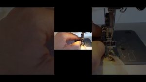 Как подшить органзу?!Лапка улитка.