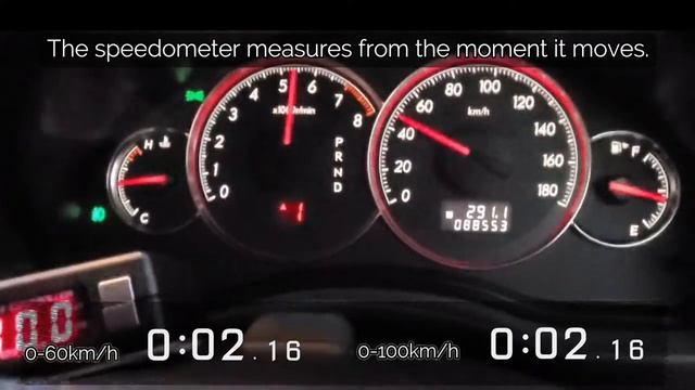 SUBARU (BL5) LEGACY B4 , full acceleration test. смотреть онлайн