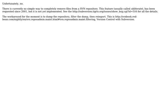 How to remove all binary files from a SVN Repository to decrease it's size? (4 Solutions!!) смотреть онлайн