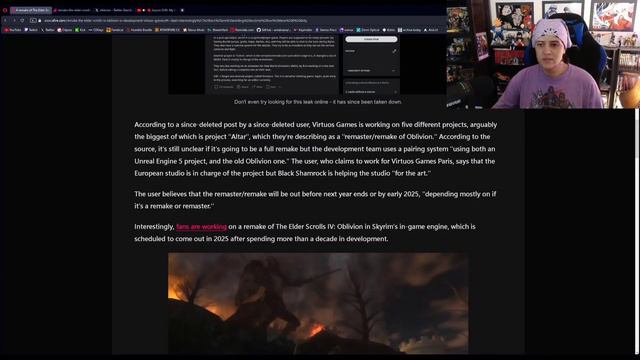 ELDER SCROLLS OBLIVION REMAKE LEAKED?! BIG RUMOR!