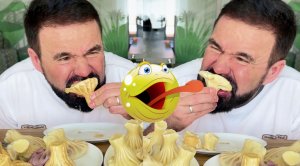 МУКБАНГ грузинские ХИНКАЛИ 6 видов!