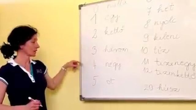 Считаем на венгерском языке. Урок первый. www-my-vengria.com смотреть онлайн