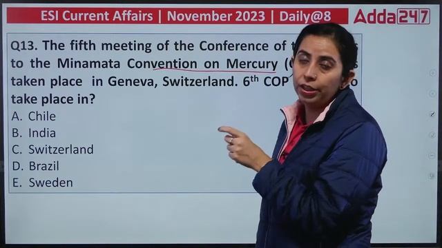 ESI Current Affairs | ESI Current Affairs Nov 2023 | November 2023 ESI Current Affairs Revision смотреть онлайн