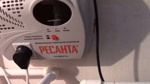 Автоматический стабилизатор напряжения."Ресанта".АСН-500Н/1-Ц.