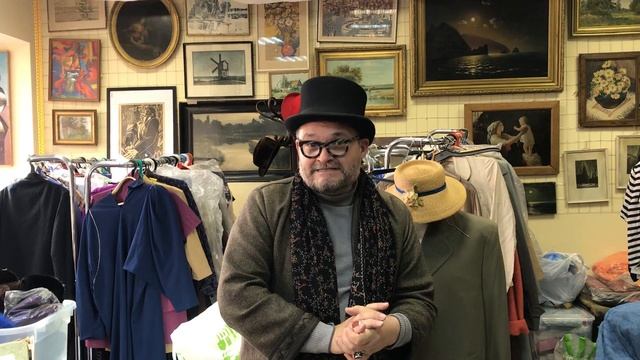 Александр Васильев в Винтажном универмаге «Улица Ленина»