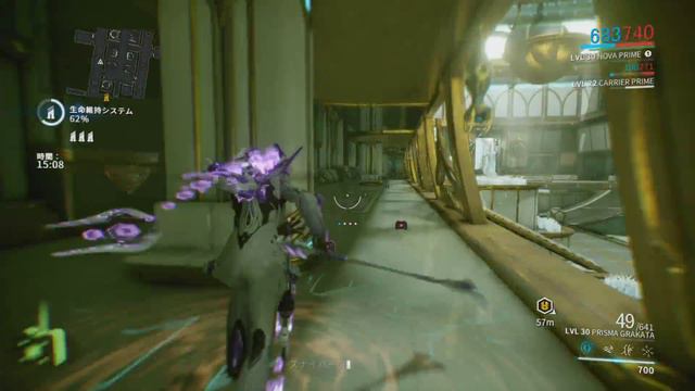 【PS4】Warframe 16.11.4 T4 Survival Solo Nova Prime x Prisma Grakata смотреть онлайн
