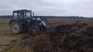 Загрузка РОУ-6. ТУРС 1500 НА МТЗ-82