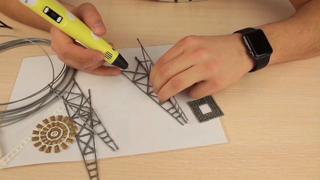 Рисуем 3Dручкой! Ветряная мельница. DIY