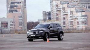 Jeep Grand Cherokee SRT 8: Тест-драйв в программе Москва рулит