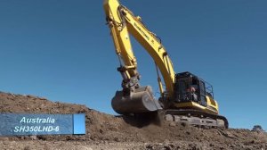 Экскаватор Sumitomo SH350LHD-6 в Австралии