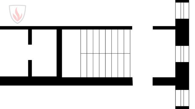 8. Измерение ширины лестничной площадки