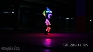 Светодиодный костюм по технологии "Видео-ткань". LED КОСТЮМ!!!