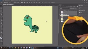 Как рисовать НА ГРАФИЧЕСКОМ ПЛАНШЕТЕ в Photoshop? | растровый рисунок, слои, с нуля