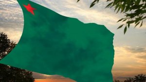 Флаг и гимн Народной Республики Бенина Flag and anthem of the People's Republic of Benin