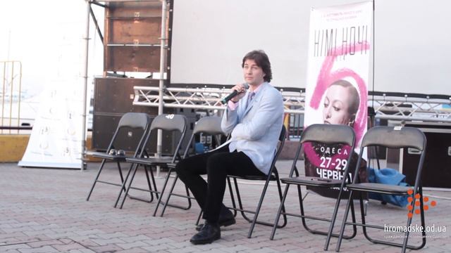 Министр Культуры про Одесскую Киностудию на фестивале Немые Ночи в Одессе смотреть онлайн