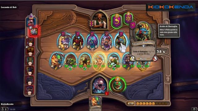 Hearthstone Battleground Mutanus 1st place KiokoKenda смотреть онлайн