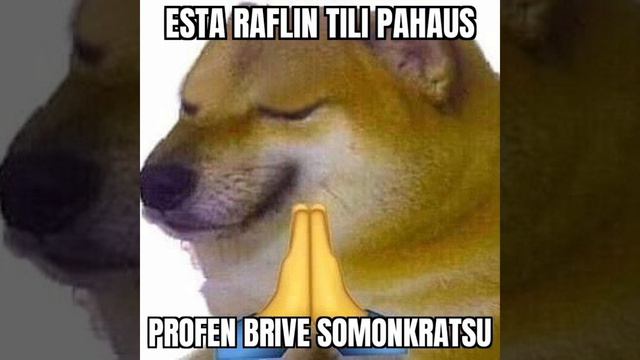 Cheems praying birth of a wish (become as gods) from NieR: Automata w/lyrics смотреть онлайн