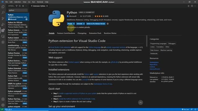 VS Code Setup For Python || Python Tutorial #3
