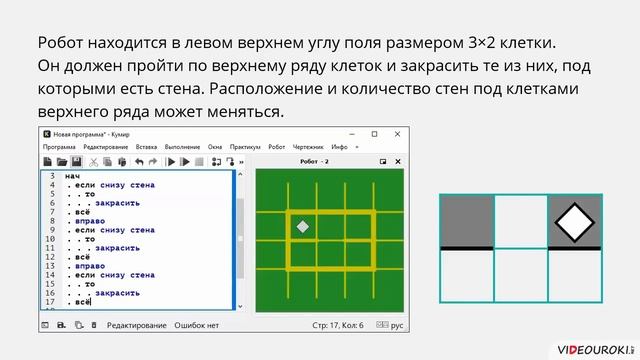 8 класс Основные алгоритмические конструкции_