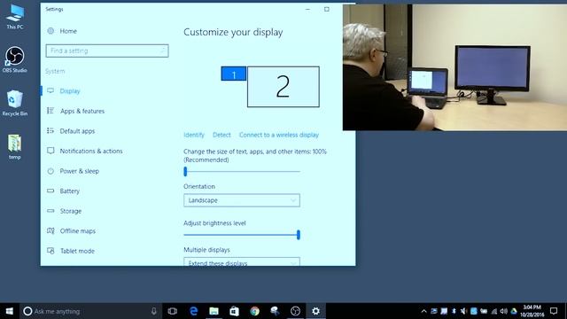 How to make a display the 'Main' display in Windows смотреть онлайн