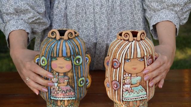 Девочка из сказки с единорогом вазочка из глины смотреть онлайн