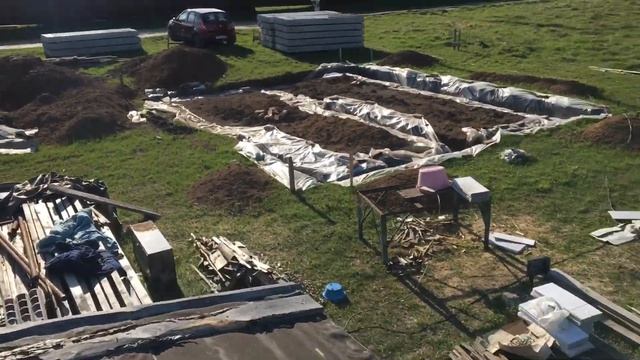 Помогаем дяде Толе , кроем крышу дома поликарбонатом смотреть онлайн