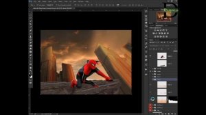 Spider Man No Way Home Concept Art - Photoshop Manipulation