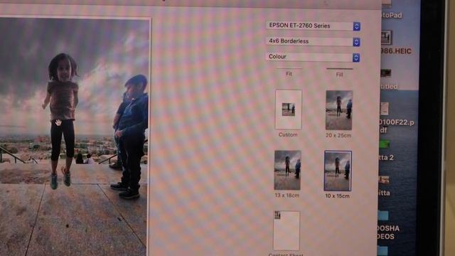 Epson EcoTank ET 2760 Photos Review.