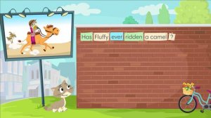 GO GETTER 4 UNIT 3 Get Grammar! – Has Fluffy ever done a parachute jump
