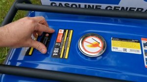 Распаковка - Бензиновый генератор Eco PE-4001RS