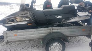 Ямаха Викинг на прицепе МЗСА 817701. Кузов 2,5м - снегоход 3,1м. ЦЛП АРИВА