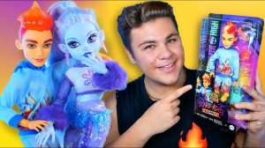 НОВИНКА G3  Огненный парень Monster High Heath Burns Scare-Adise