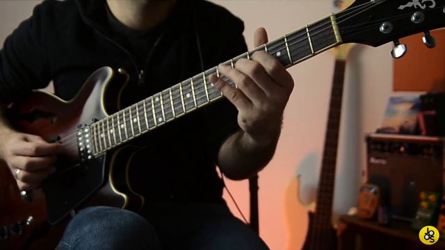 Funky Blues Jam ! Ibanez AM-53 SRF смотреть онлайн