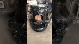 Антикварный Чугунный камин  “Godin”