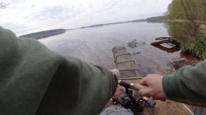 Рыбалка на фидер весной. Чигиринское водохранилище. Рыбалка в апреле