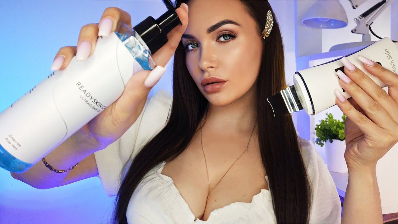 ASMR Care for your face / АСМР Нежный Уход За Лицом (Уход, Чистка, Увлажнение) смотреть онлайн