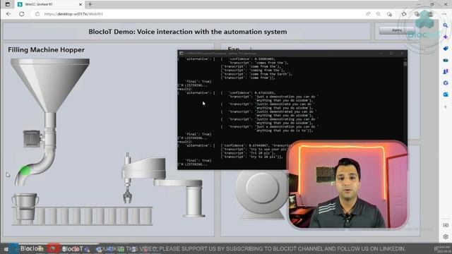 Voice Interaction with a PLC and HMI Using Python смотреть онлайн