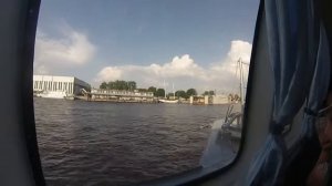 Дорога из Петергофа в Санкт Петербург на Метеоре