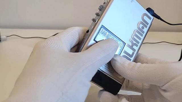 Кассетный плеер Sony WM-103 1987г смотреть онлайн