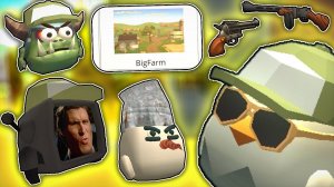 ALL SECRETS and BUGS in NEW UPDATE in Chicken Gun 3.8.01| Funny Moments
